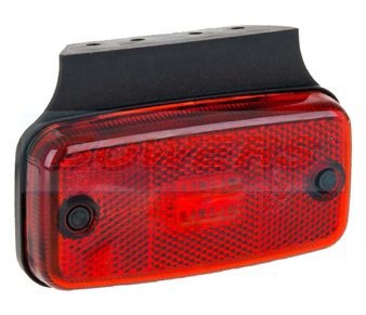 Red LED Rear Marker Light With Bracket FT-019C+KLED